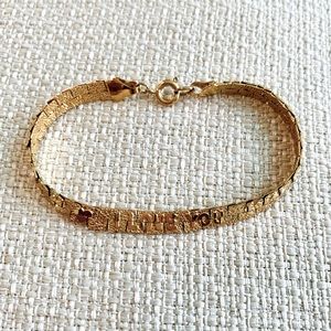 Vintage “I LOVE YOU” bracelet